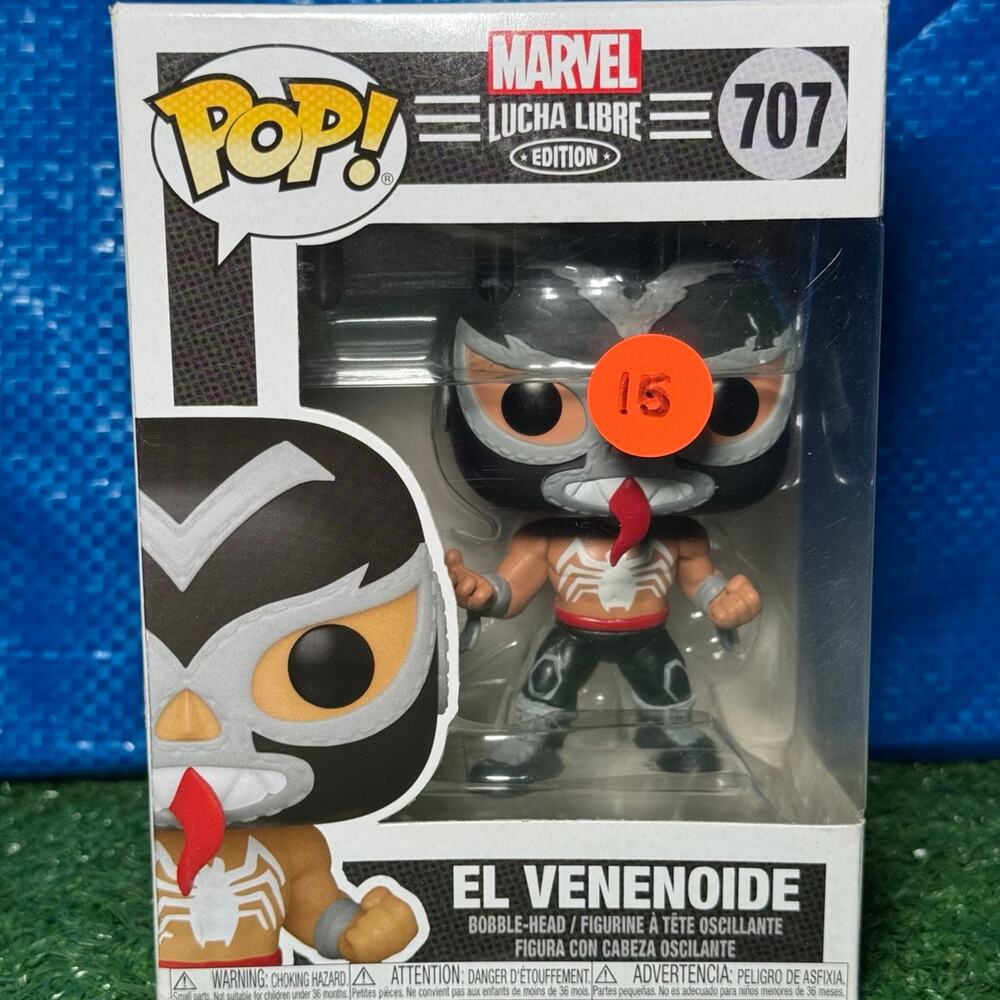 Funko Pop! Marvel Lucha Libre Edition El Venenoide 707